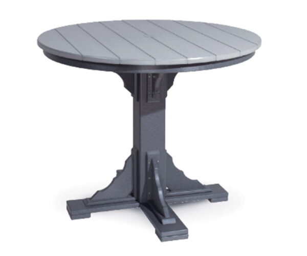 Round Pedestal Counter Table
